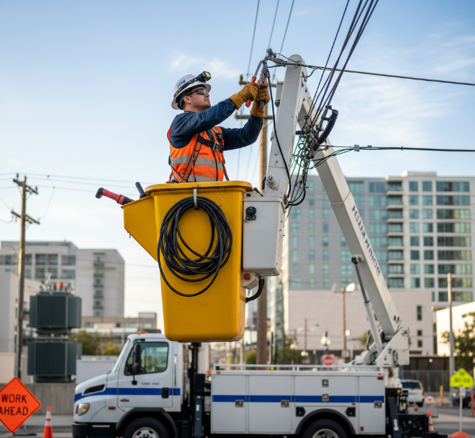 What Is a Truck Mounted Aerial Work Platform?