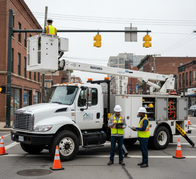 What Is a Truck Mounted Aerial Work Platform?