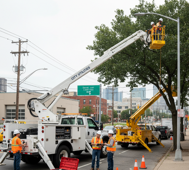 Benefits of Using a Truck Mounted Aerial Work Platform