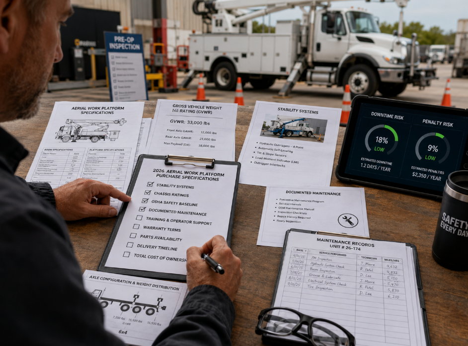 7 Key Specs When Buying an Aerial Work Platform Truck in 2026
