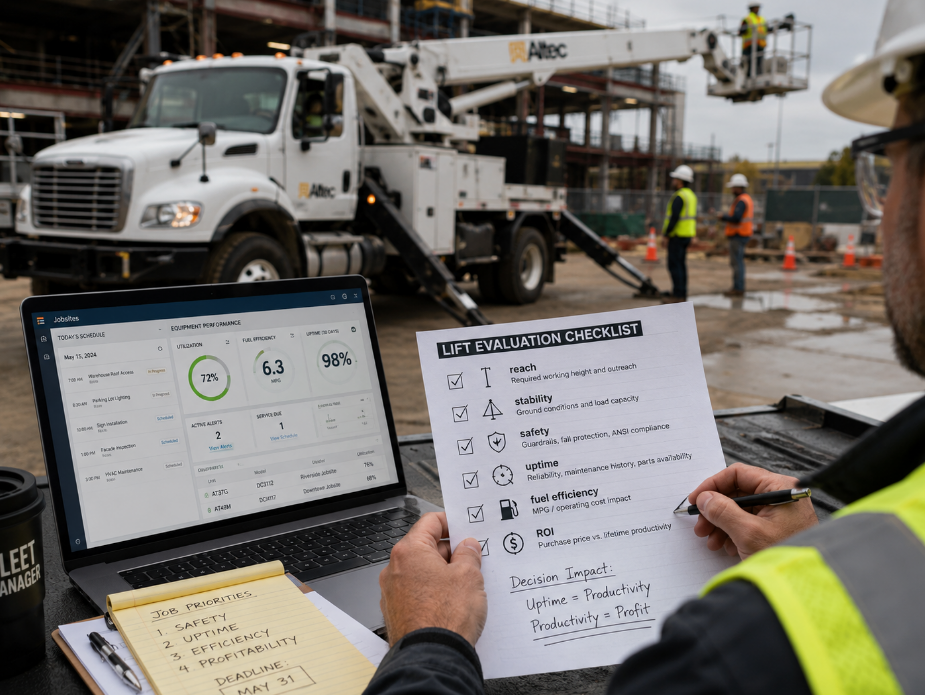 Top Aerial Work Platform Truck Models for Global Construction